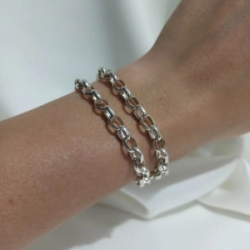 Pulsera Rolo Modelo N�7: Cuadrado
