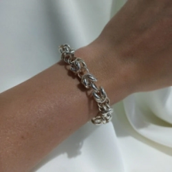 Pulsera Rolo Modelo N�10: Punto Peruano