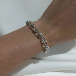 Pulsera Rolo Modelo N�13: Puntos peruanos + rolo