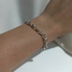 Pulsera Rolo Modelo N�19: Rolo con nudo