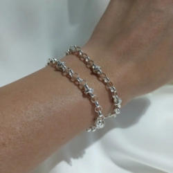 Pulsera Rolo Modelo N�21: Rolo con nudo