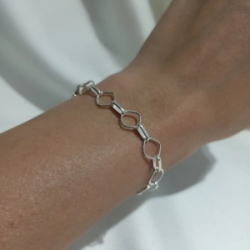 Pulsera Rolo Modelo N�24: Cuadradas