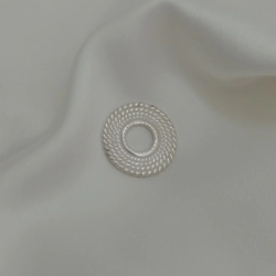 Dije "Circulo Calado" Modelo N� 3