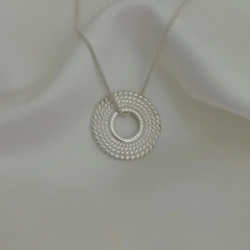Dije "Circulo Calado" Modelo N� 3
