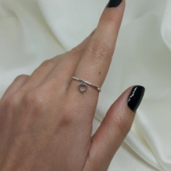 Anillo Coraz�n colgante