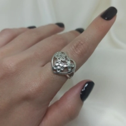 Anillo Coraz�n - Modelo N� 21