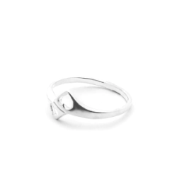 Anillo Coraz�n doble - Modelo N� 7