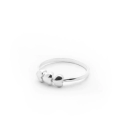 Anillo Coraz�n triple - Modelo N� 3