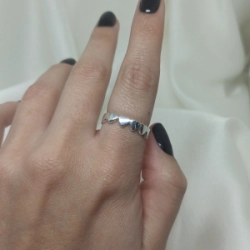 Anillo Full Corazones - Modelo N� 3
