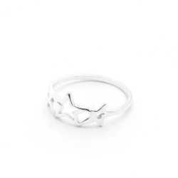 Anillo Estrella triple - Modelo N� 2