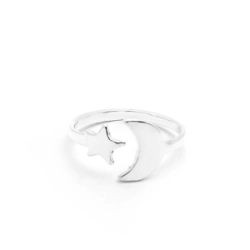 Anillo Estrella y Luna - Modelo N� 1