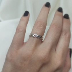 Anillo Hoja - Modelo N� 2