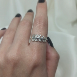 Anillo Hoja - Modelo N� 11