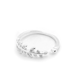 Anillo "Hoja" Modelo N� 12