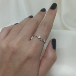 Anillo Hoja - Modelo N� 13