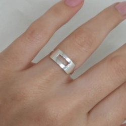 Anillo "Abstracto" Modelo N� 8