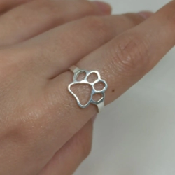 Anillo Huella de perro