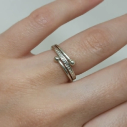 Anillo "Abstracto" Modelo N� 4