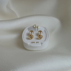 Abridor Danut con cubic - Zafiro Blanco