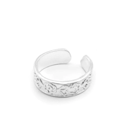 Anillo Falange - Flores - Modelo N� 2
