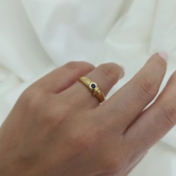 Anillo solitario - Modelo N� 1