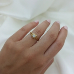 Anillo solitario - Modelo N� 5