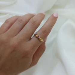 Anillo solitario - Modelo N� 7