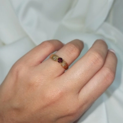 Anillo solitario - Modelo N� 11