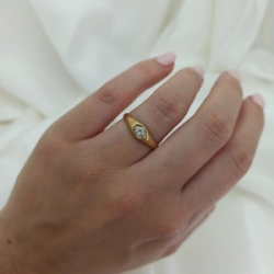 Anillo solitario - Modelo N� 21