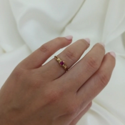 Anillo solitario - Modelo N� 22