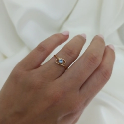 Anillo solitario - Modelo N� 34