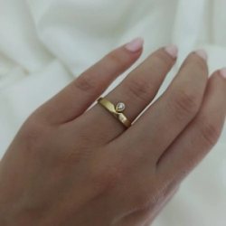 Anillo solitario - Modelo N� 38