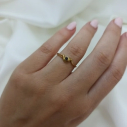 Anillo solitario - Modelo N� 44