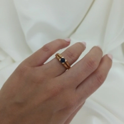 Anillo solitario - Modelo N� 46