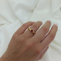 Anillo solitario - Modelo N� 49
