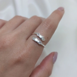 Anillo abrazo - Modelo N� 07