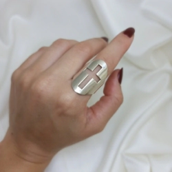 Anillo Cruz - Modelo N� 3