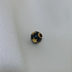 Dije dona azul con estrellas