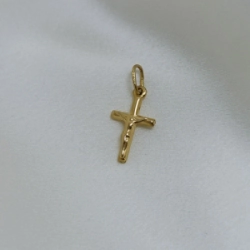 Dije cruz con Cristo - Modelo N� 8