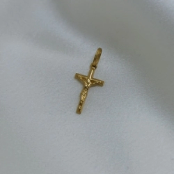 Dije cruz con Cristo - Modelo N� 9