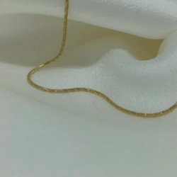 Cadena cola de rata - Modelo N� 1 - 4,4 gs