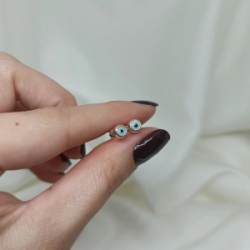 Aros pasantes ojito turco - Modelo N� 4