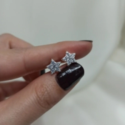 Aros pasantes estrellas -  Modelo N� 31