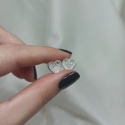 Aros pasantes hojita -  Modelo N� 40