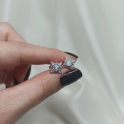 Aros pasantes estrella -  Modelo N� 41