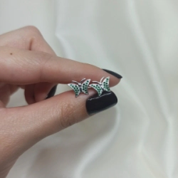 Aros pasantes mariposa -  Modelo N� 46