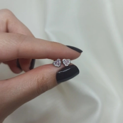 Aros pasantes coraz�n -  Modelo N� 49