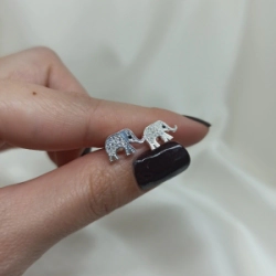 Aros pasantes elefante -  Modelo N� 91