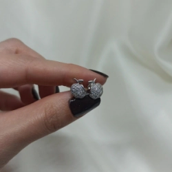Aros pasantes manzanas -  Modelo N� 104
