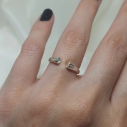 Anillo "corazones" Modelo N� 55